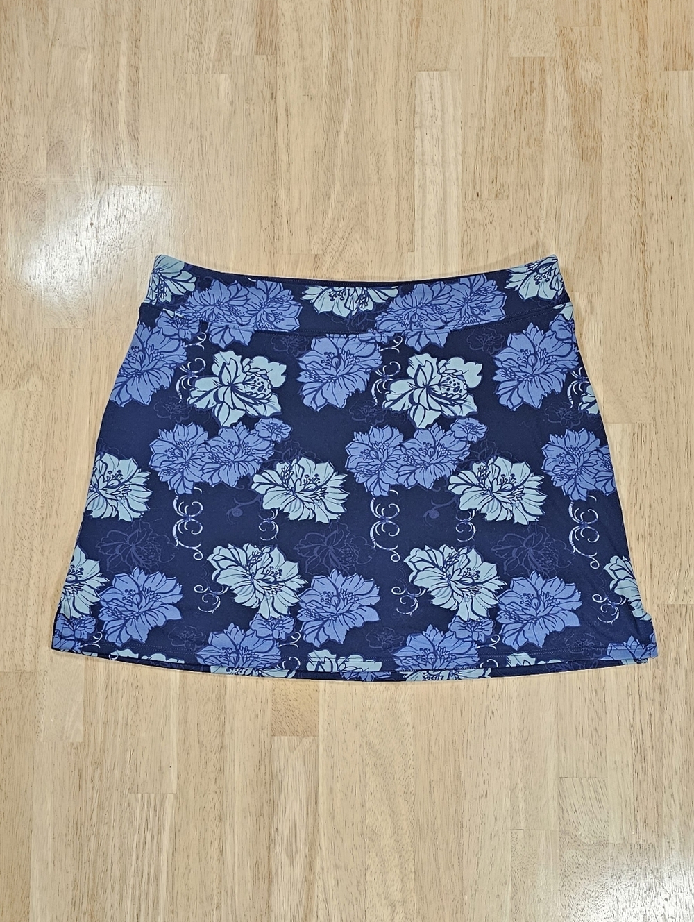 Tranquility Floral Mini Skort